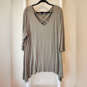 Como Vintage Top Plus Size